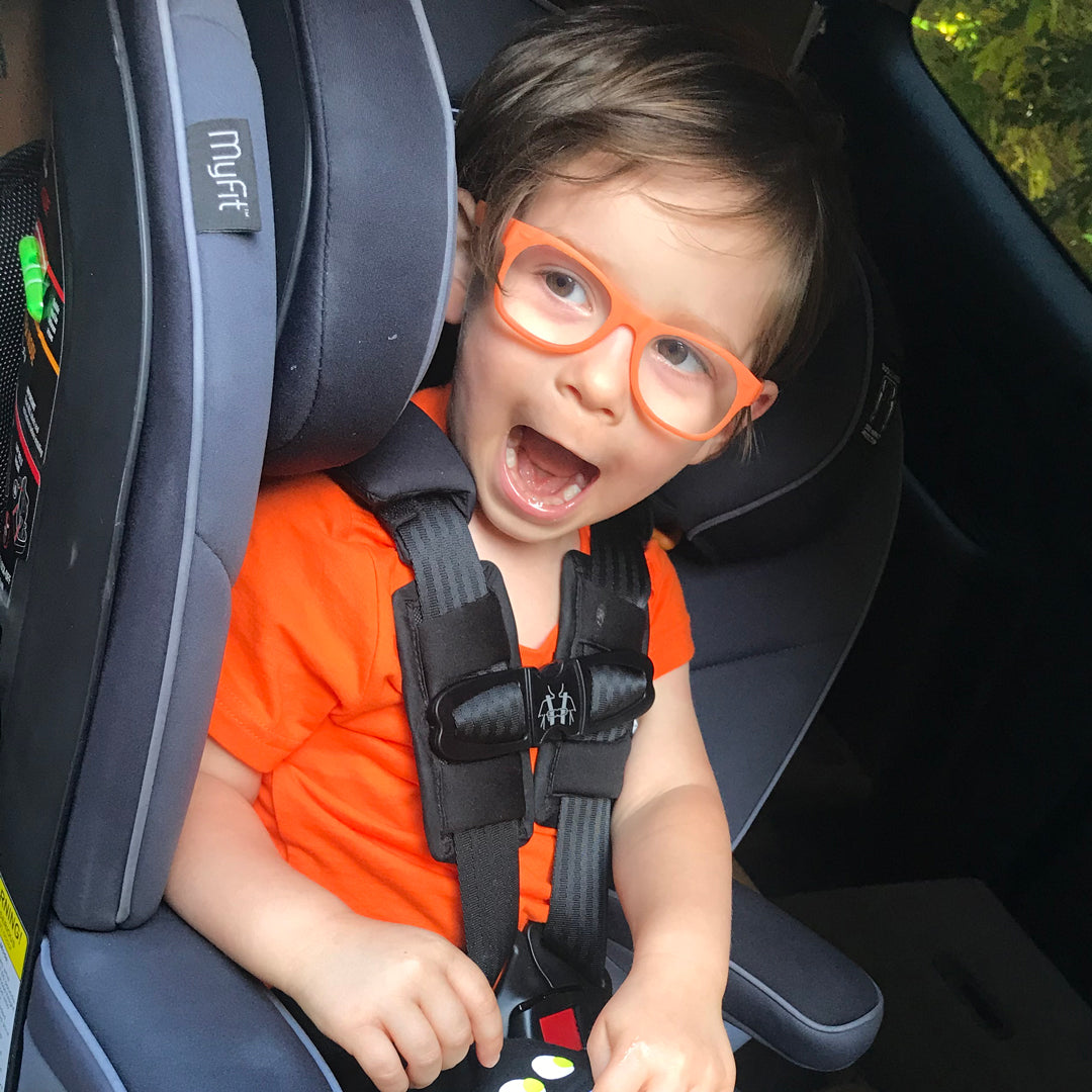 Pediatric Eyeglasses Classic Square Style Children's Glasses