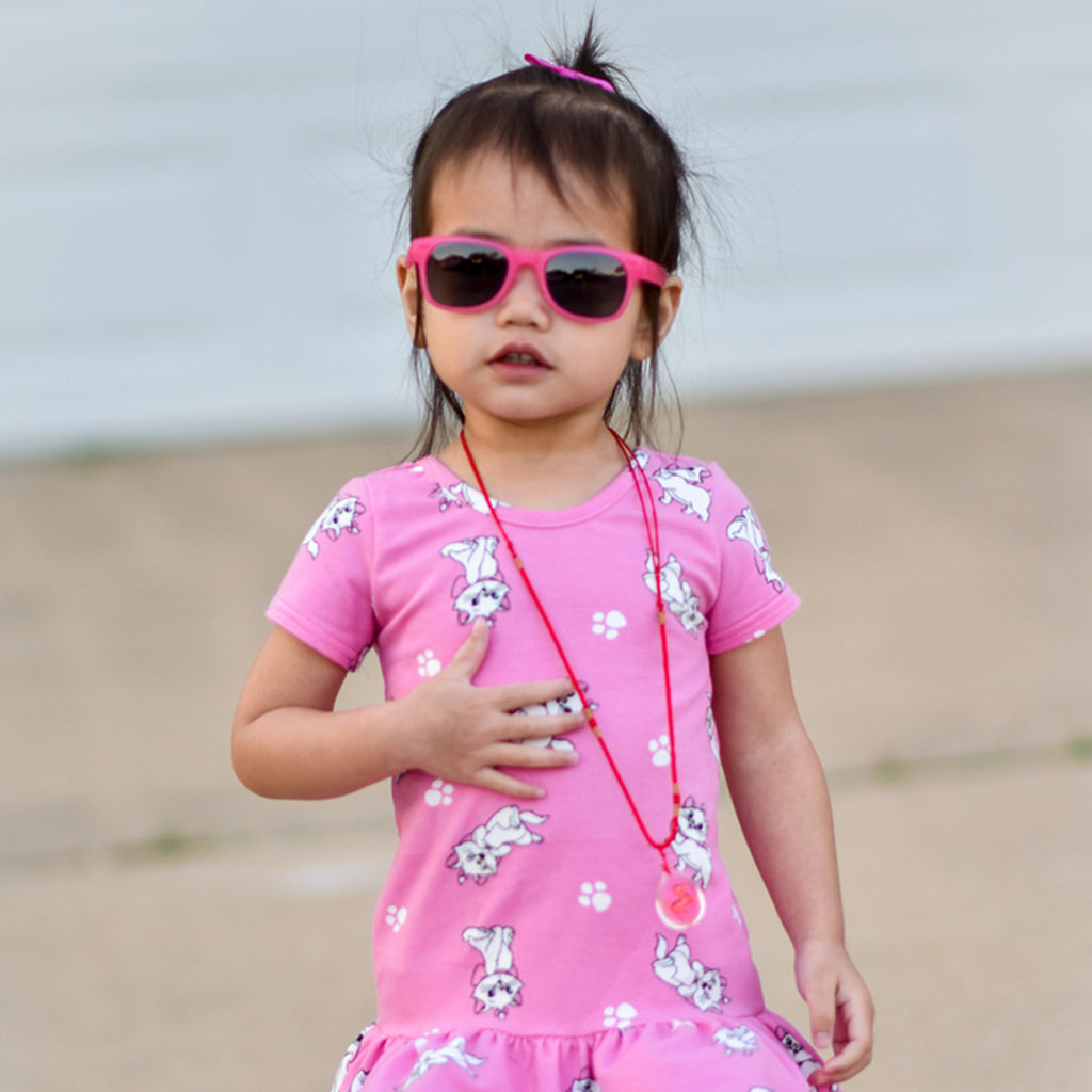 Pink toddler sunglasses sales