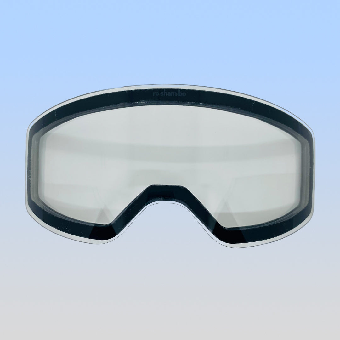 Verres de lunettes de neige polarisés uniquement