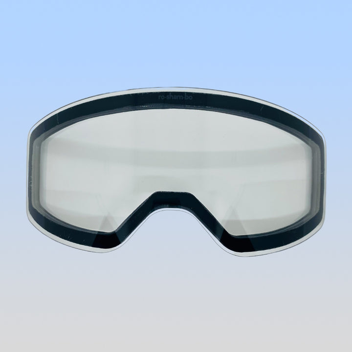 Verres de lunettes de neige polarisés uniquement