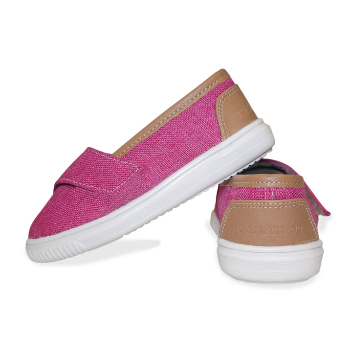 Fuschia "Baby Steps" Shoes - ro•sham•bo baby sunglasses