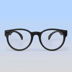 Monturas de gafas irrompibles para adultos Monturas de gafas flexibles Tagged frame size adult
